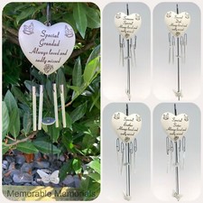 Heart Memorial Wind Chime