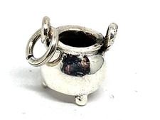 Cauldron 3D Charm 925 Sterling