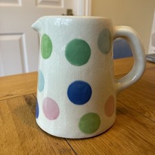 Hand Painted Polka Dot Jug -