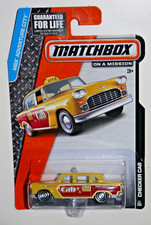 Matchbox MBX 11/120 - CHECKER CAB - YELLOW TAXI - MBX METRO CITY