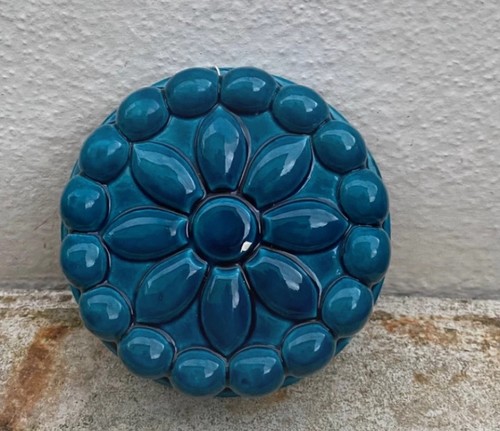 Vintage blue decorative - blue,