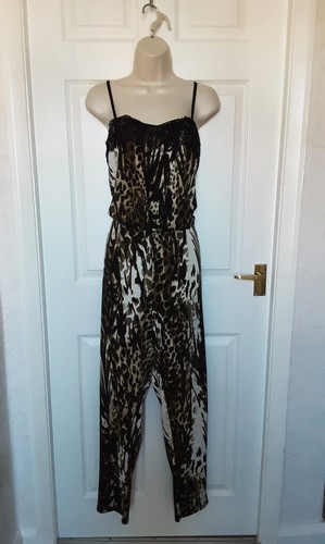 Jumpsuit leopard animal print - leopard/animal,