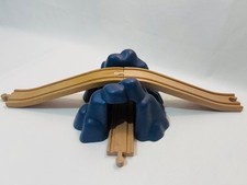 Mountain Tunnel Bridge Train