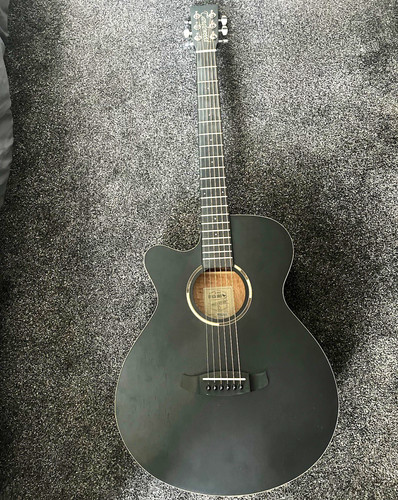 Tanglewood black cutaway - black,