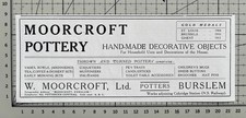 Moorcroft Pottery - Burslem -