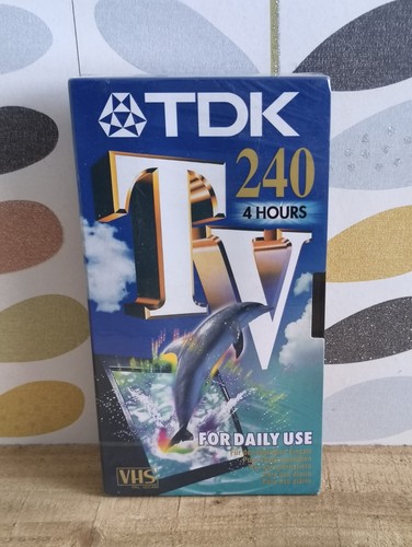 Tdk vhs 240 blank - tdk,