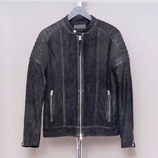 ALLSAINTS Suede Leather Jacket