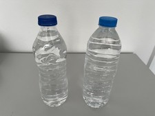HOLY WATER BOTTLES x 2 FROM KNOCK IN IRELAND 1l (filled from the tap) Catholic