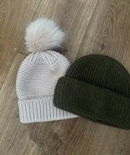 TWO LADIES WOOL HATS  ONE