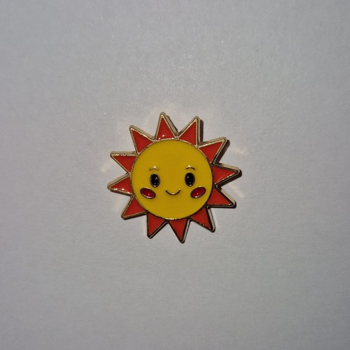 Enamel metal pin badge brooch - enamel,