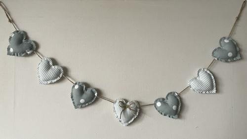 Heart garland bunting - garland,