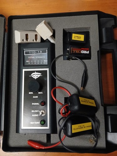 Vintage ttd bug - ttd-1a, detector