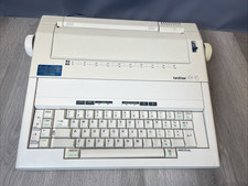 Brother AX-15 Electronic Typewriter Vintage Working  Background White PAT TESTED