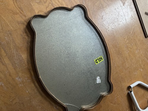 Antique gold mirrored - gold,