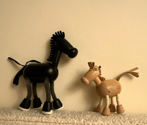 Wooden toy horse - toy,
