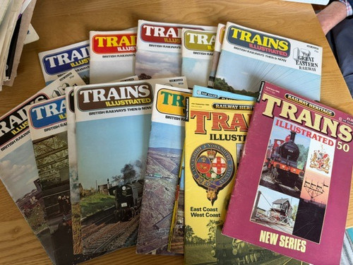Trains illustrated british - trains,