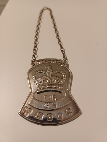 Bell shaped silver gin - bell,