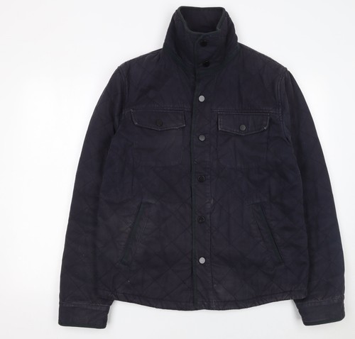Reiss 1971 men blue quilted - blue,
