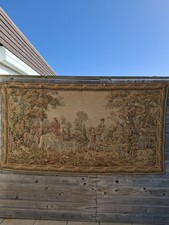 Vintage flemish tapestry - vintage,