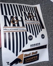 M&H red bull Cricket Bat