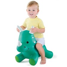 Early Learning Centre Hop Along Dinosaur Bouncer Inflatable Ride On Kids Toy New