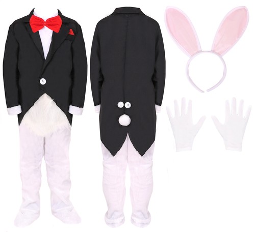 Kids white rabbit costume - kids,