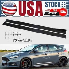 Glossy Side Skirt Extension