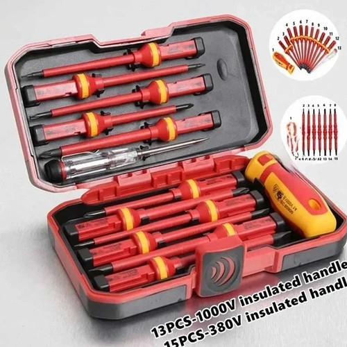 15pc insulated screwdriver - 15pc,