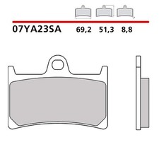 BREMBO FRONT BRAKE PAD KIT