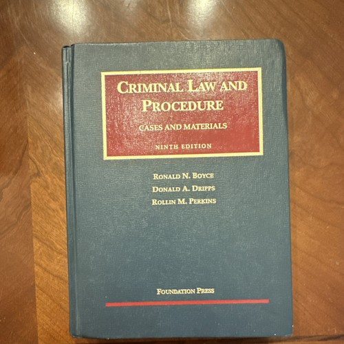 Foundation press criminal law - foundation,
