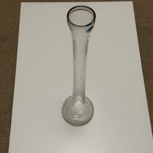 Tall clear glass - tall, vase