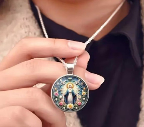 Silver mary saint our - saint,