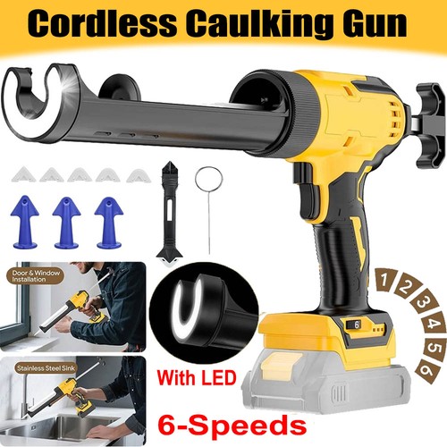 Electric caulking gun - caulking, cordless