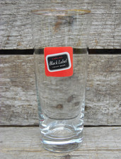 Vintage Original Carling Black Label Half Pint Glass Home Bar Prop