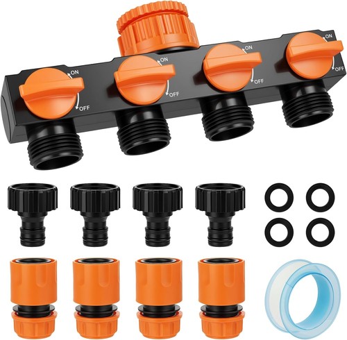 Garden hose splitter way - hose,