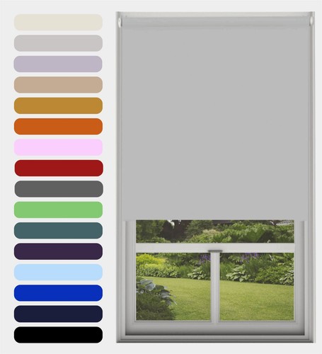 Thermal blackout roller blinds - thermal,