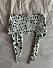 cropped bandeau style cow
