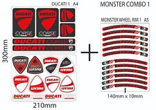 DUCATI MONSTER Logos & Wheel