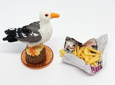 Dolls house resin - dolls, seagull