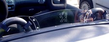 Peugeot 206cc wind deflector