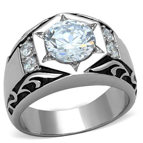 Mens silver ring pinky - mens,