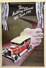ROLLING STONES,'UK TOUR,1971', AUTHENTIC 2006  POSTER