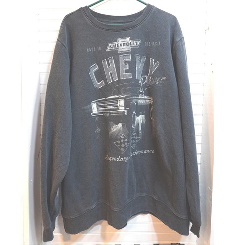 Chevy pick truck - truck, crewneck