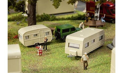 Faller caravans fairground - faller,