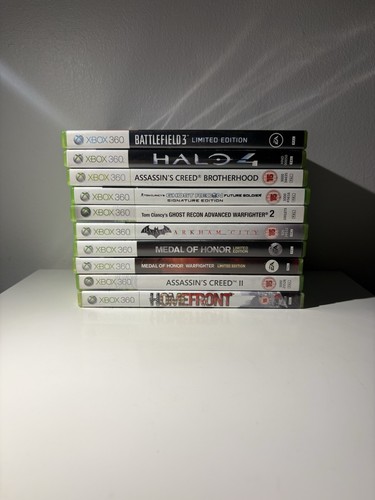 Xbox 360 10x games bundle - 10x,