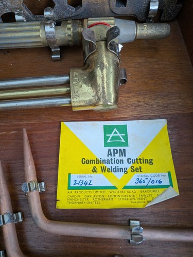 Apm boxed oxy acetylene - boxed, oxy-acetylene