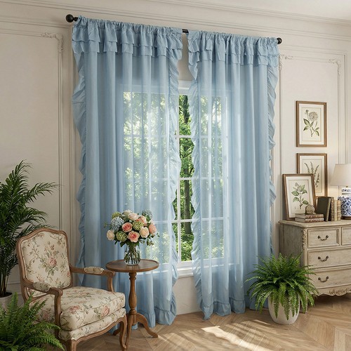 Elegant ruffled edge window - ruffled,