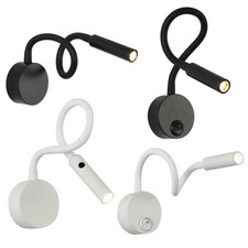 Headboard Light with Adjustable Flexible Gooseneck for Home Bed Bedside Decors