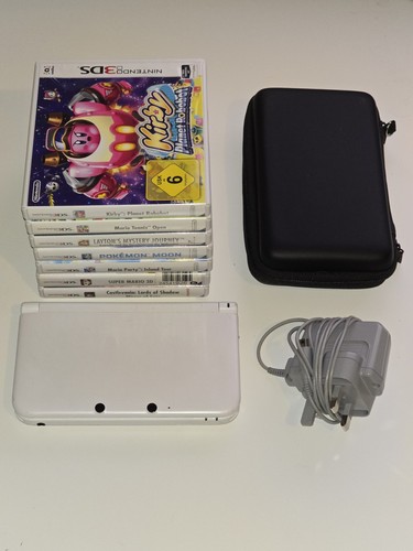 Nintendo 3ds white - nintendo, bundle