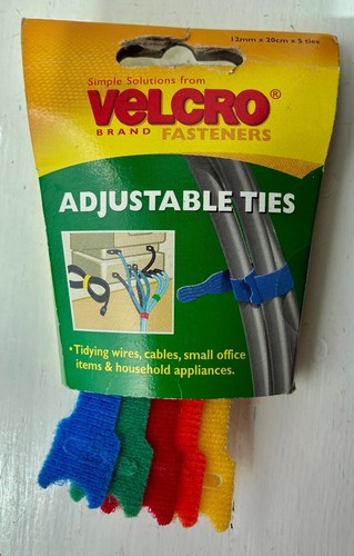 Velcro adjustable ties - velcro, in